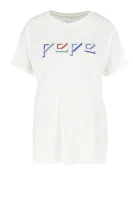 Тениска GRETA | Regular Fit Pepe Jeans London бял
